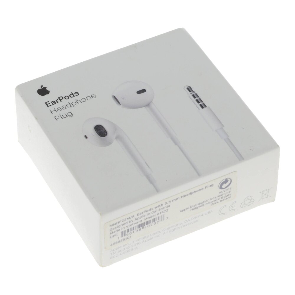 Słuchawki Apple EarPods Jack 3.5mm Connector