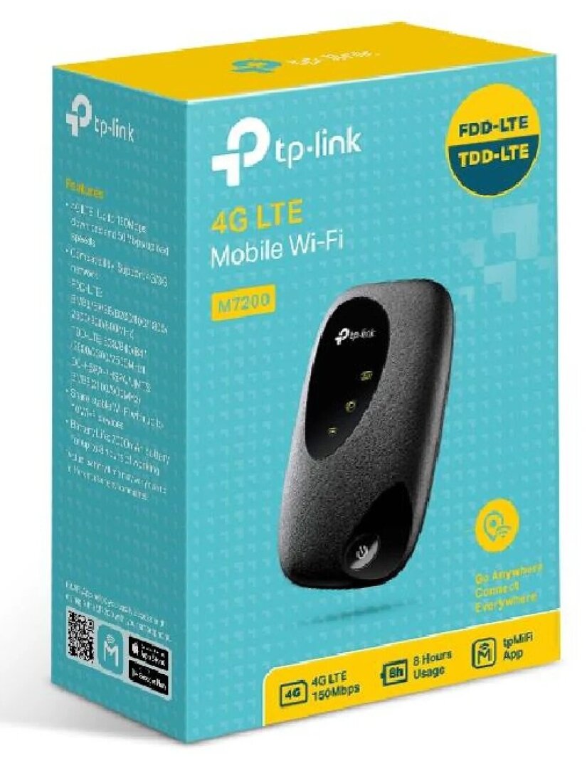 Router TP-Link M7200 WiFi b/g/n 3G/4G (LTE) 150Mbps